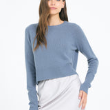 Blakely Cashmere Pullover Cadet