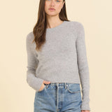 Blakely Cashmere Pullover Heather Grey