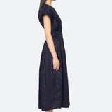 IMOGEN SOLID MIDI DRESS (D1)