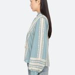 KIRSTEN PRINT L/SLV TOP (D2)