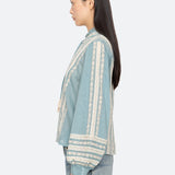 KIRSTEN PRINT L/SLV TOP (D2)