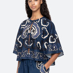 BLAISE PRINT TOP