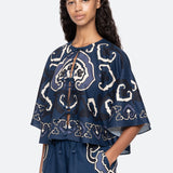 BLAISE PRINT TOP