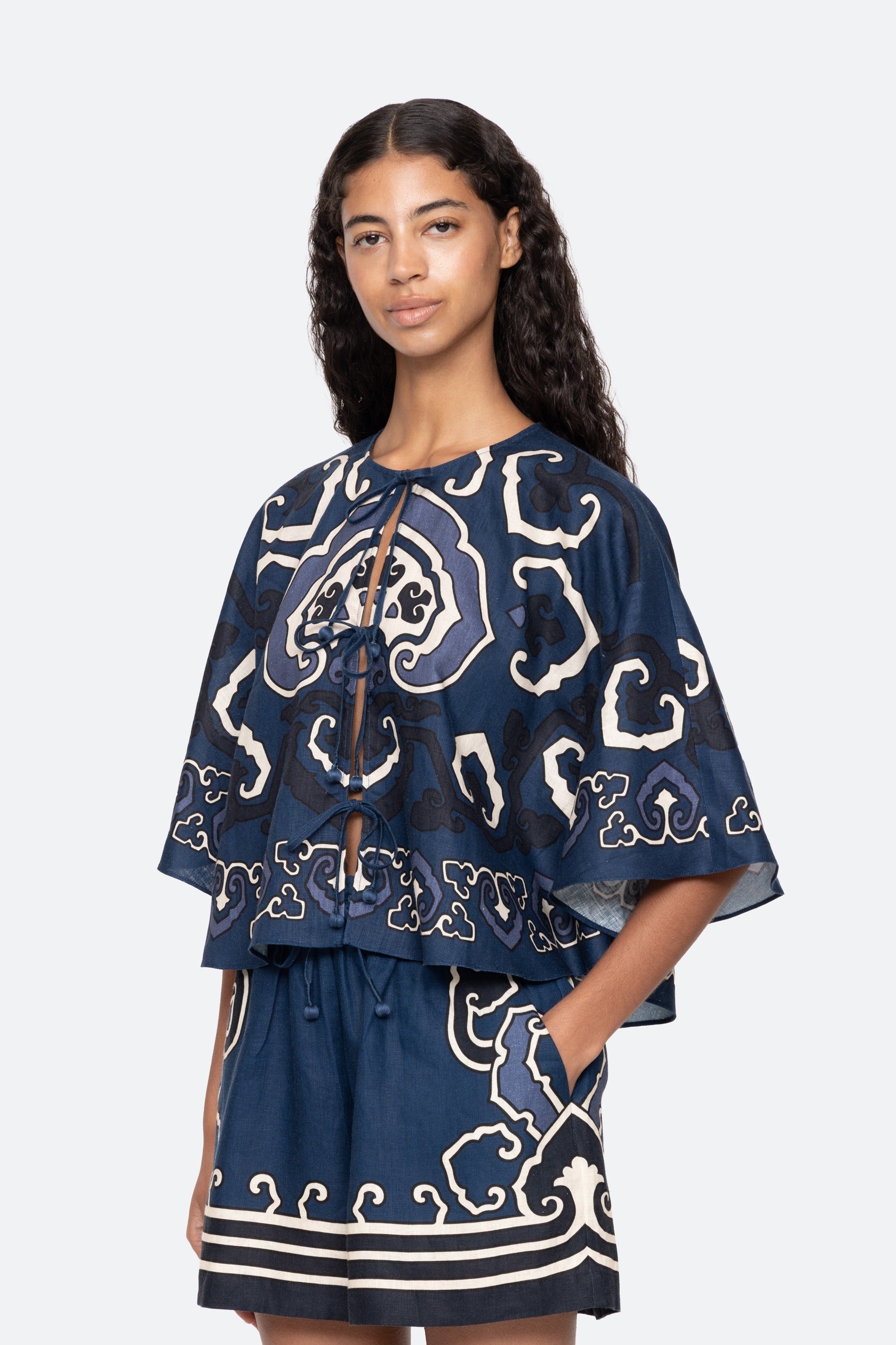 BLAISE PRINT TOP