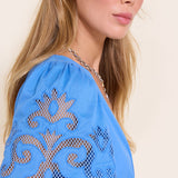 Radhika Long Dress Fiucci Blue