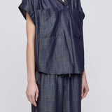 MV Basic Denim Shirt Blue