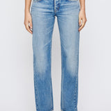Cheval Straight Low Rise Jean Blue