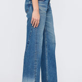 Holyoke Panel Wide Leg Jean Blue