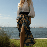 Luciana Pareo Skirt Blue