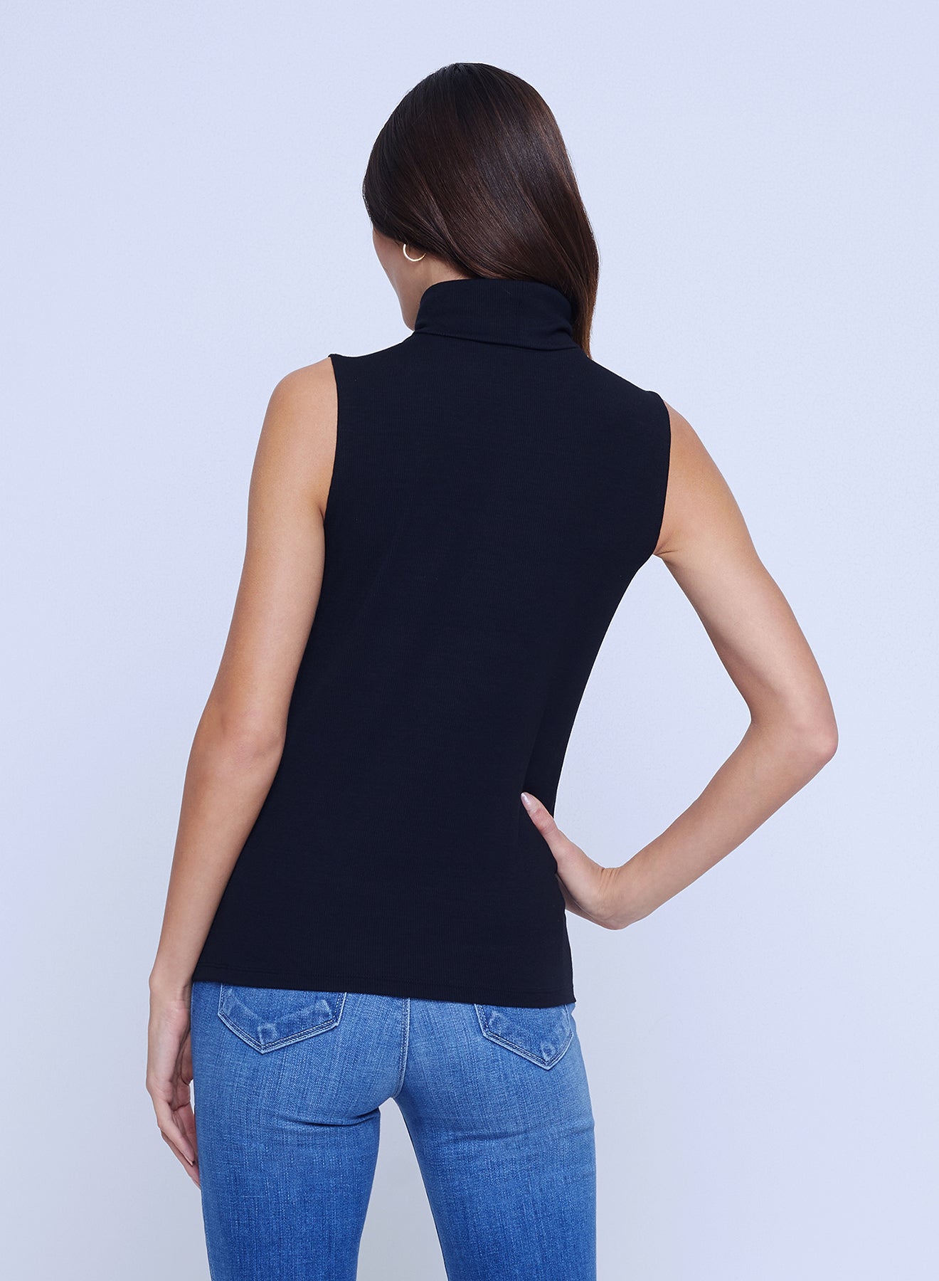 CECI SLVLESS TURTLE NECK
