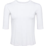Saundra Jersey Tee White