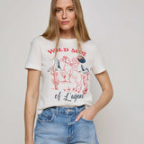 Eliza Graphic Tee White