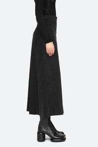 Cornella Denim Skirt Black