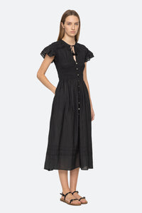 Nomi Short Sleeve Dress Black