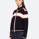 HESTER SOLID ZIP CARDIGAN (D1)