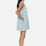 KIRSTEN PRINT FLARED MINI DRESS (D2)