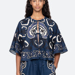 BLAISE PRINT TOP