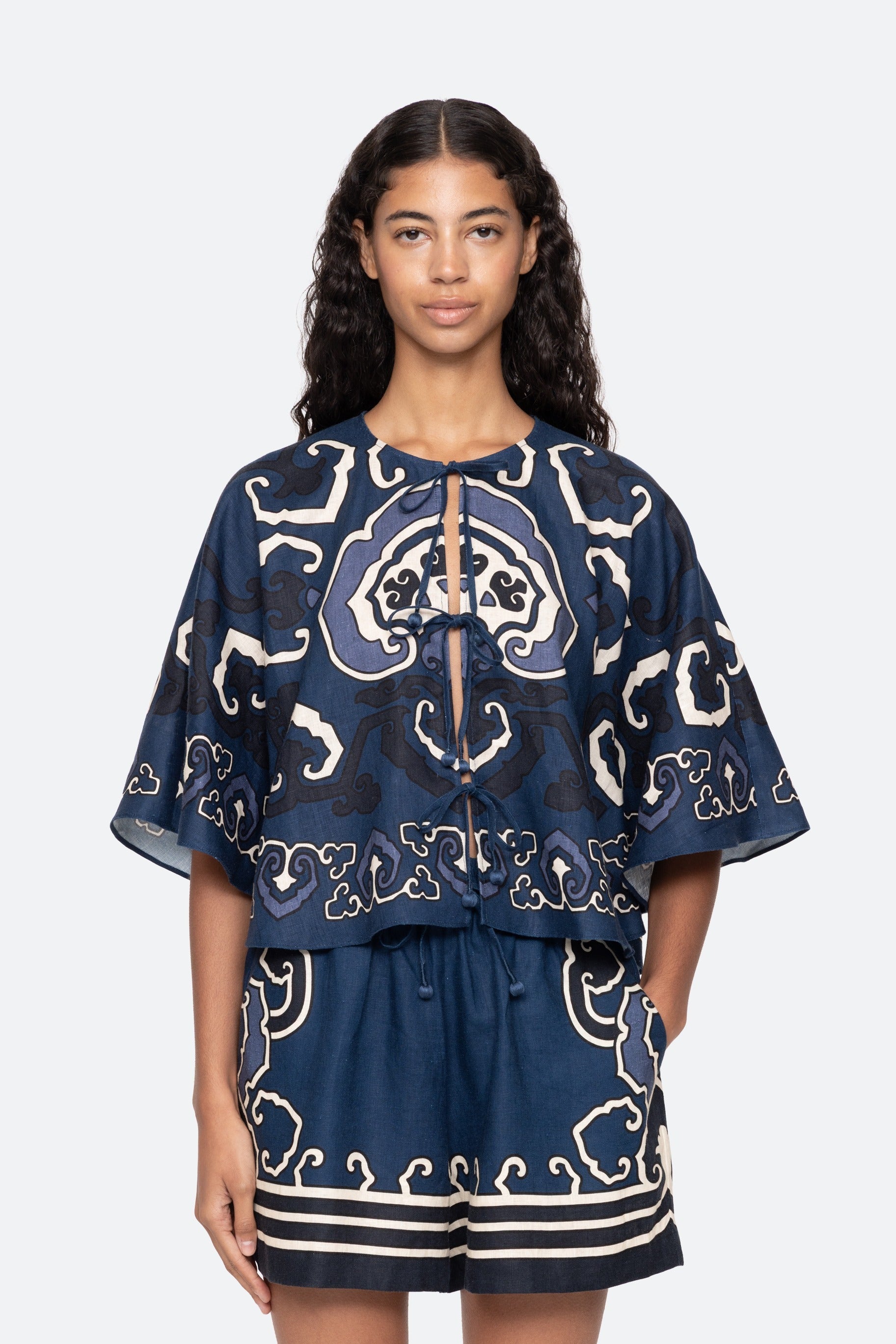 BLAISE PRINT TOP