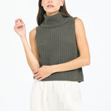 Polly Cashmere Vest Fir
