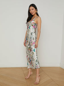 Akiya Dress Vintage White Chardona Butterfly