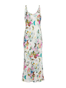 Akiya Dress Vintage White Chardona Butterfly