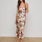 Seridie Dress Multi Butterfly Rose Newspaper