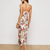 Seridie Dress Multi Butterfly Rose Newspaper