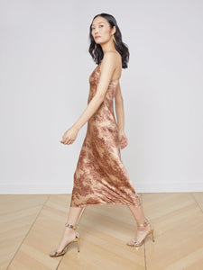 Seridie Dress Macaroon Multi Safari Scenic