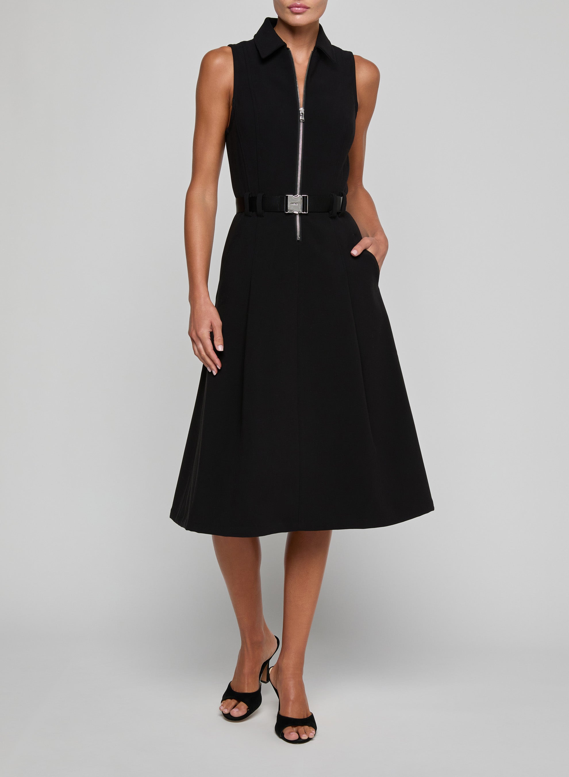 KYLO BELTED SHIRT DRESS