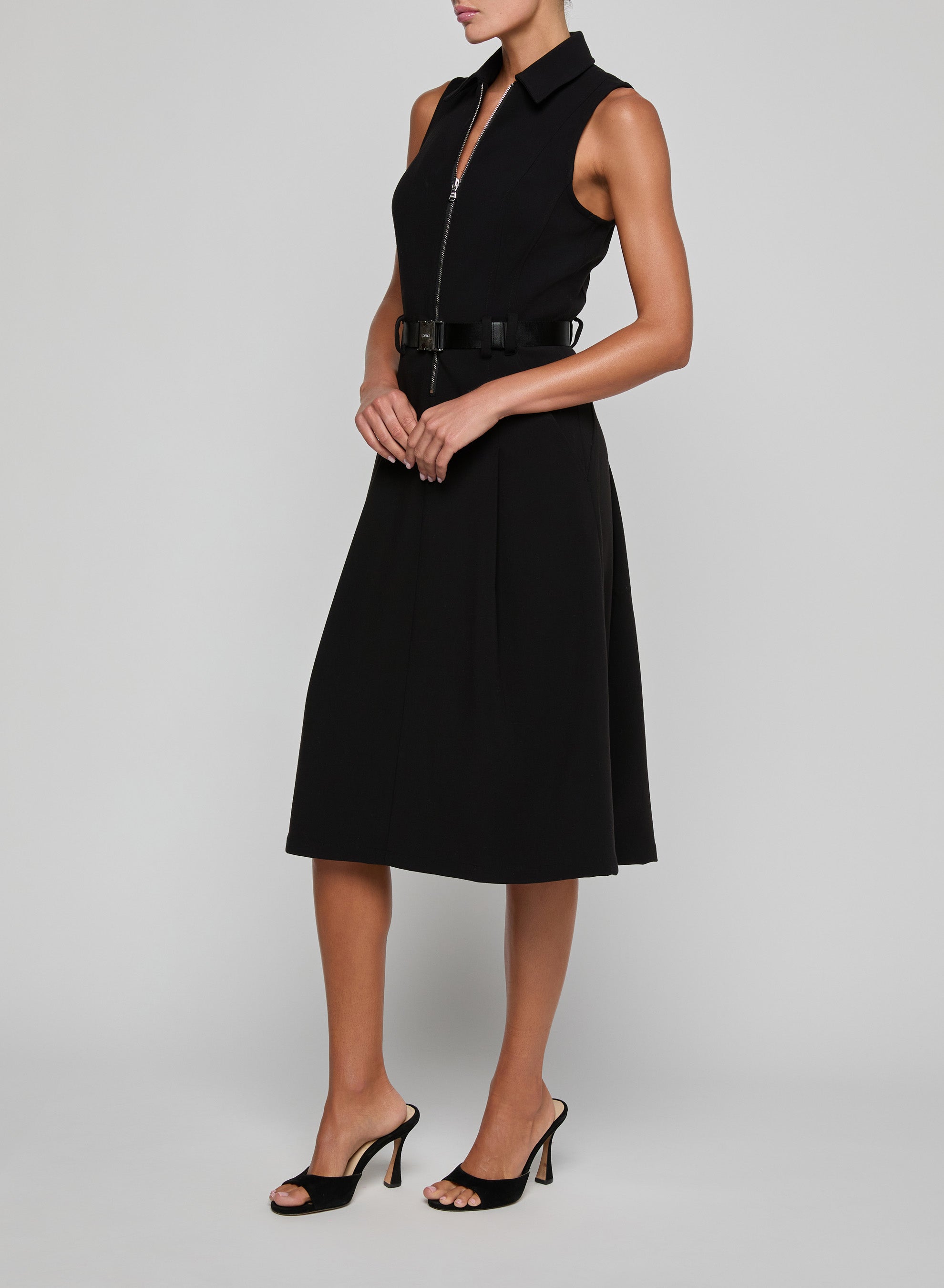 KYLO BELTED SHIRT DRESS