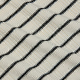 Ellis Racerback Mini Dress Black/Ivory Stripe