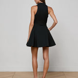 Royalty Mini Dress Black