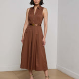 Kolton Dress Sepia Brown