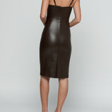 HALIA BUCKLE MIDI DRESS