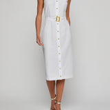 LISETTE SLVLSS BTTNDWN DRESS