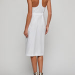 LISETTE SLVLSS BTTNDWN DRESS