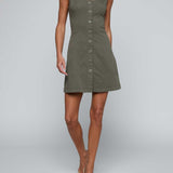 MARIS A-LINE BTN FR DRESS