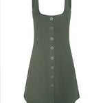 MARIS A-LINE BTN FR DRESS