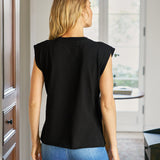 Aiden Muscle Tee Black