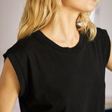 Aiden Muscle Tee Black