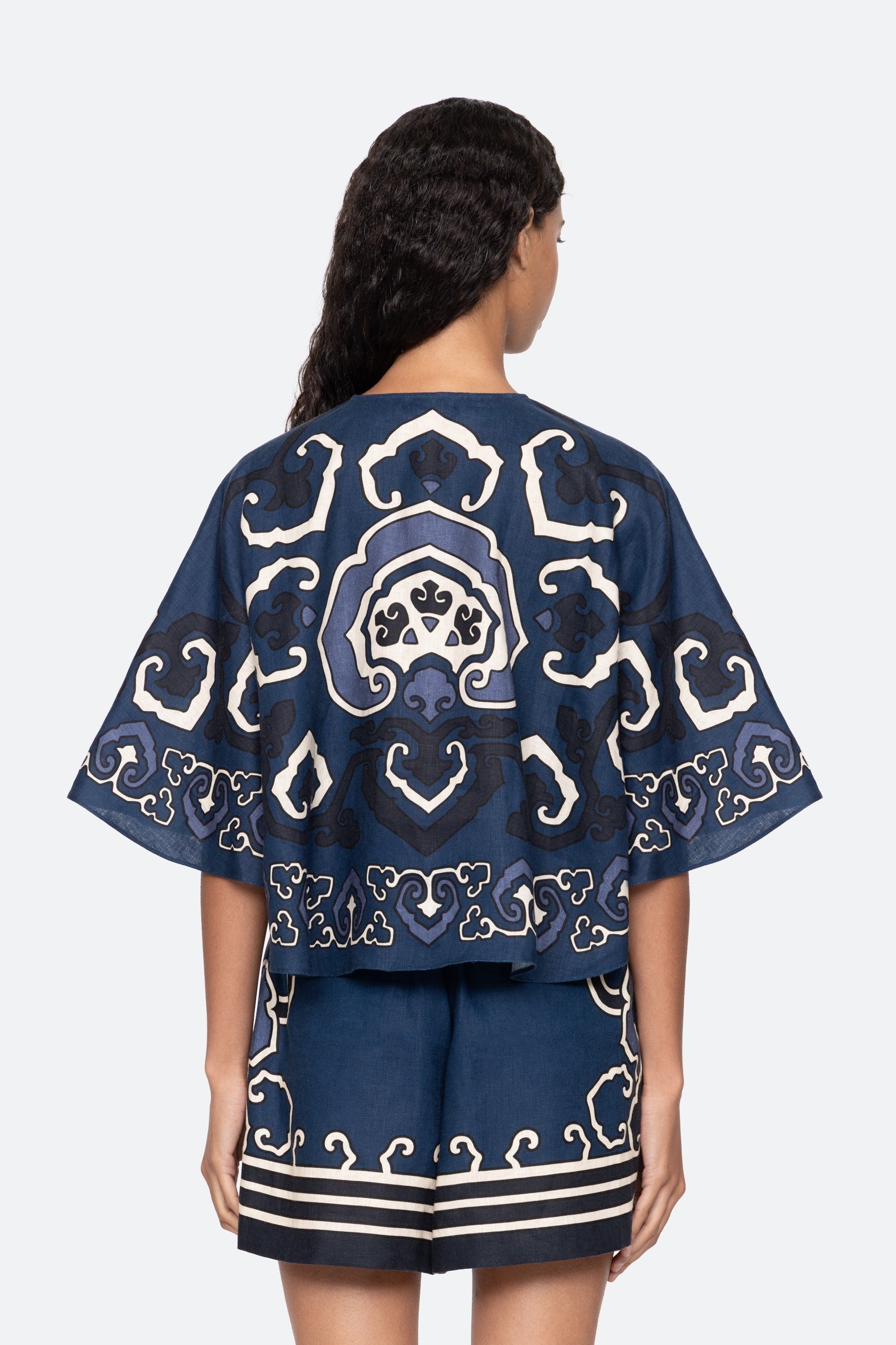BLAISE PRINT TOP