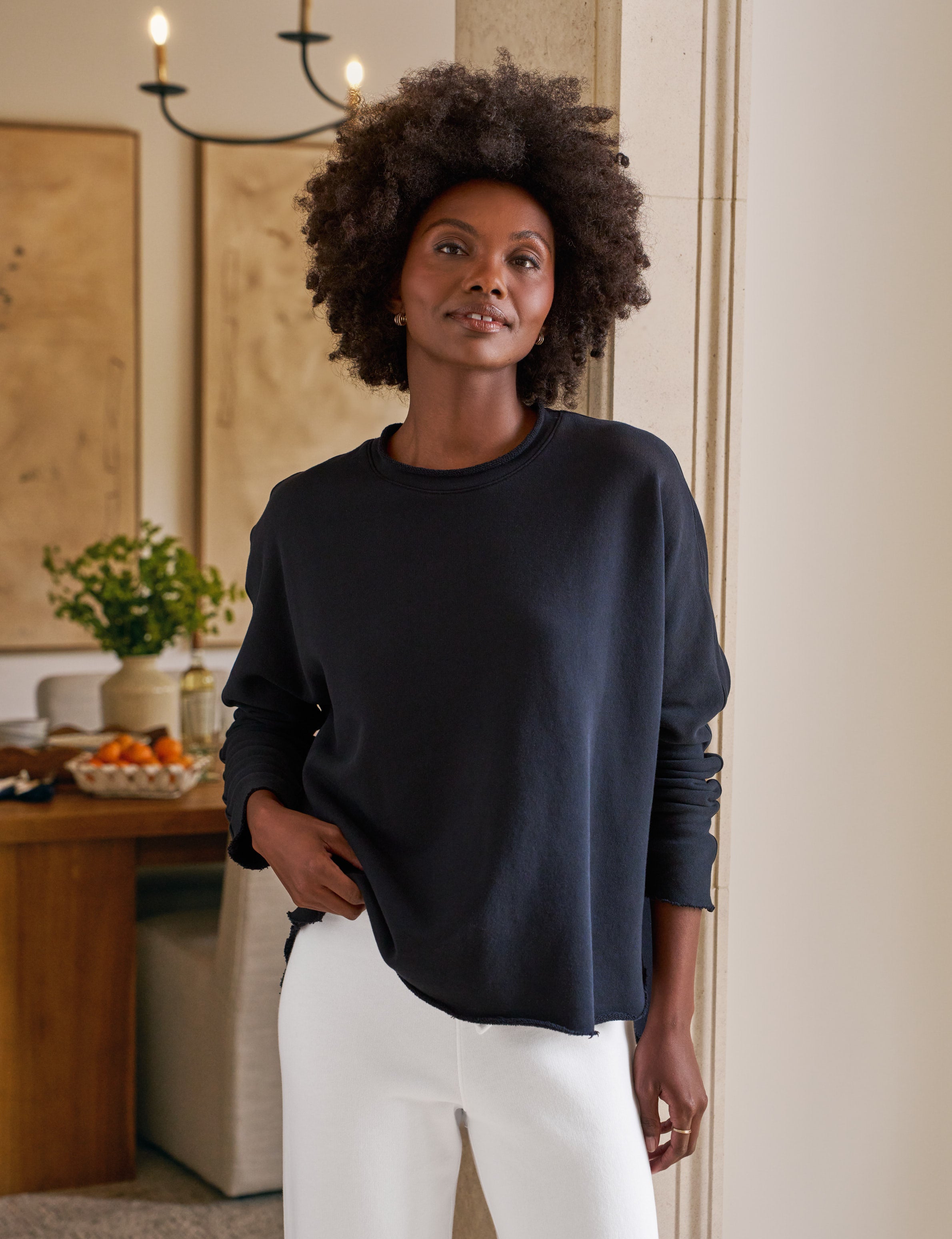 Anna - Long-Sleeve Capelet