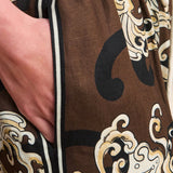 Otis Pant Chocolate Brown/Cream