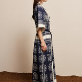 BANDERRA LINEN SHIRTDRESS