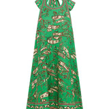 Fish Sticks Mini Dress Green