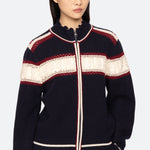 HESTER SOLID ZIP CARDIGAN (D1)