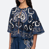 BLAISE PRINT TOP