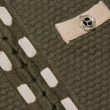 Astor Cardigan Army/Biscuit