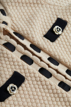 Astor Cardigan Biscuit/Black