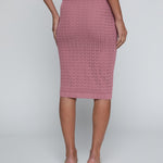 LACEN POINTELLE KNT SKIRT